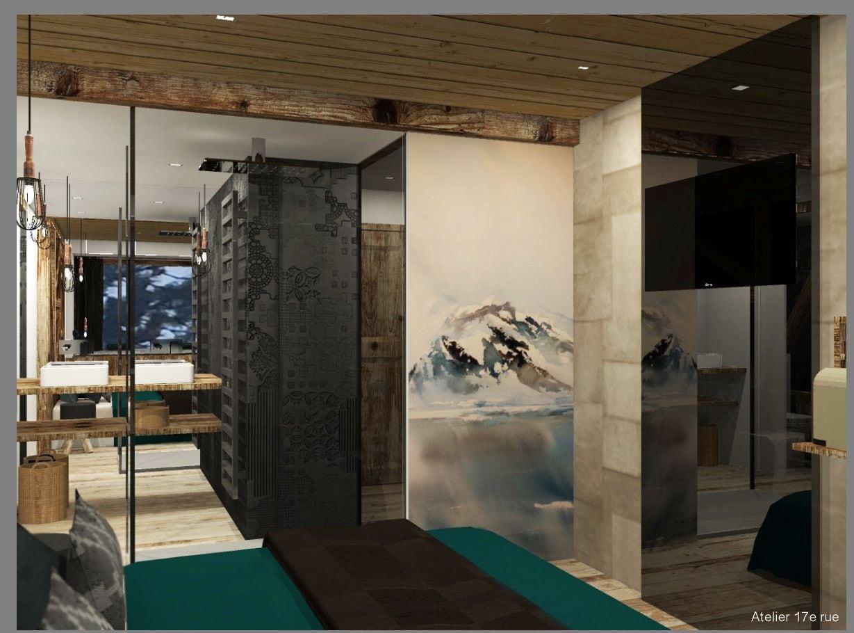 Hotel Chalet Mounier Лес дьо Алпс Екстериор снимка