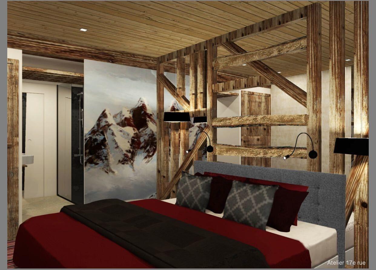 Hotel Chalet Mounier Лес дьо Алпс Екстериор снимка
