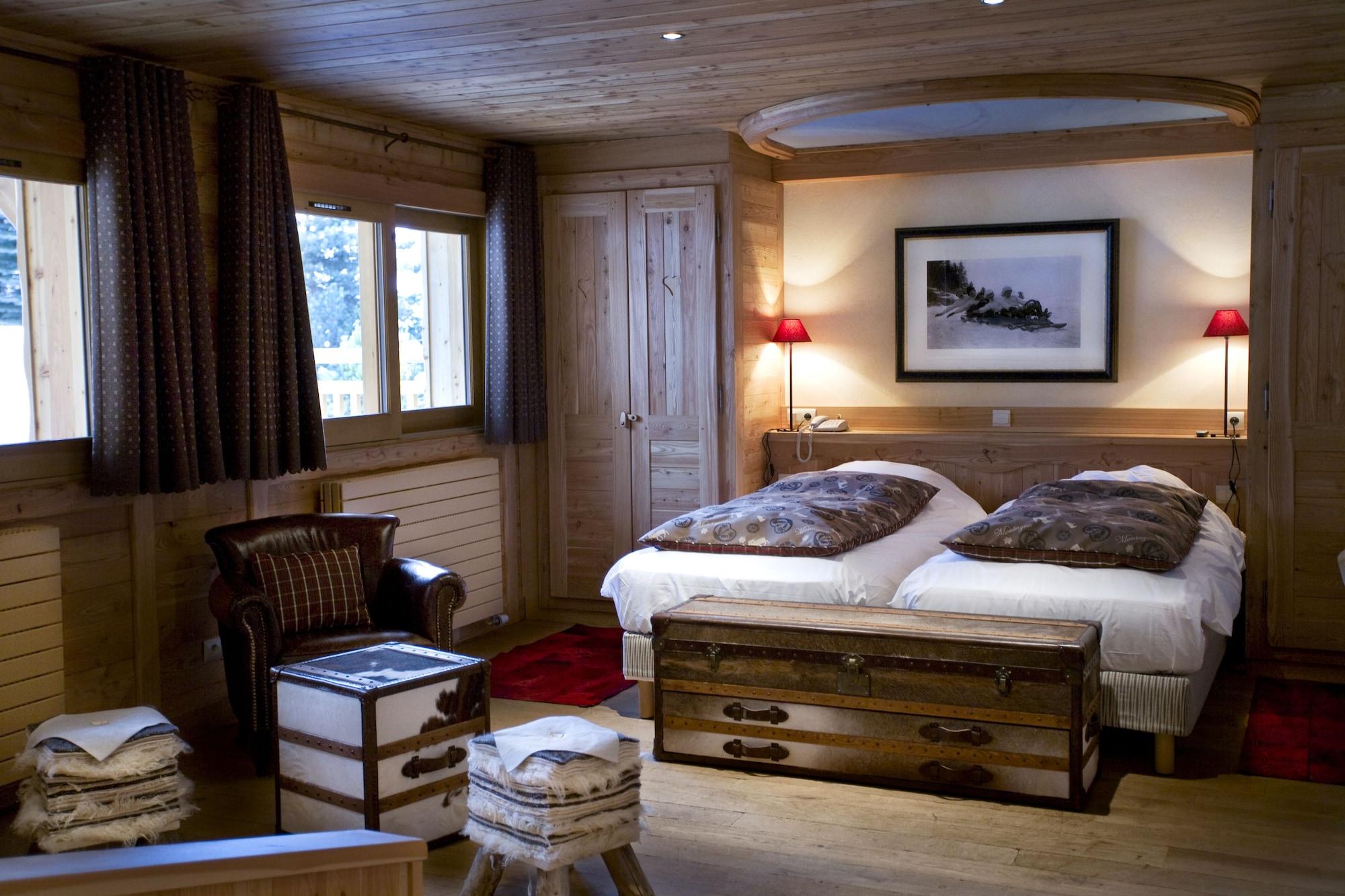 Hotel Chalet Mounier Лес дьо Алпс Екстериор снимка