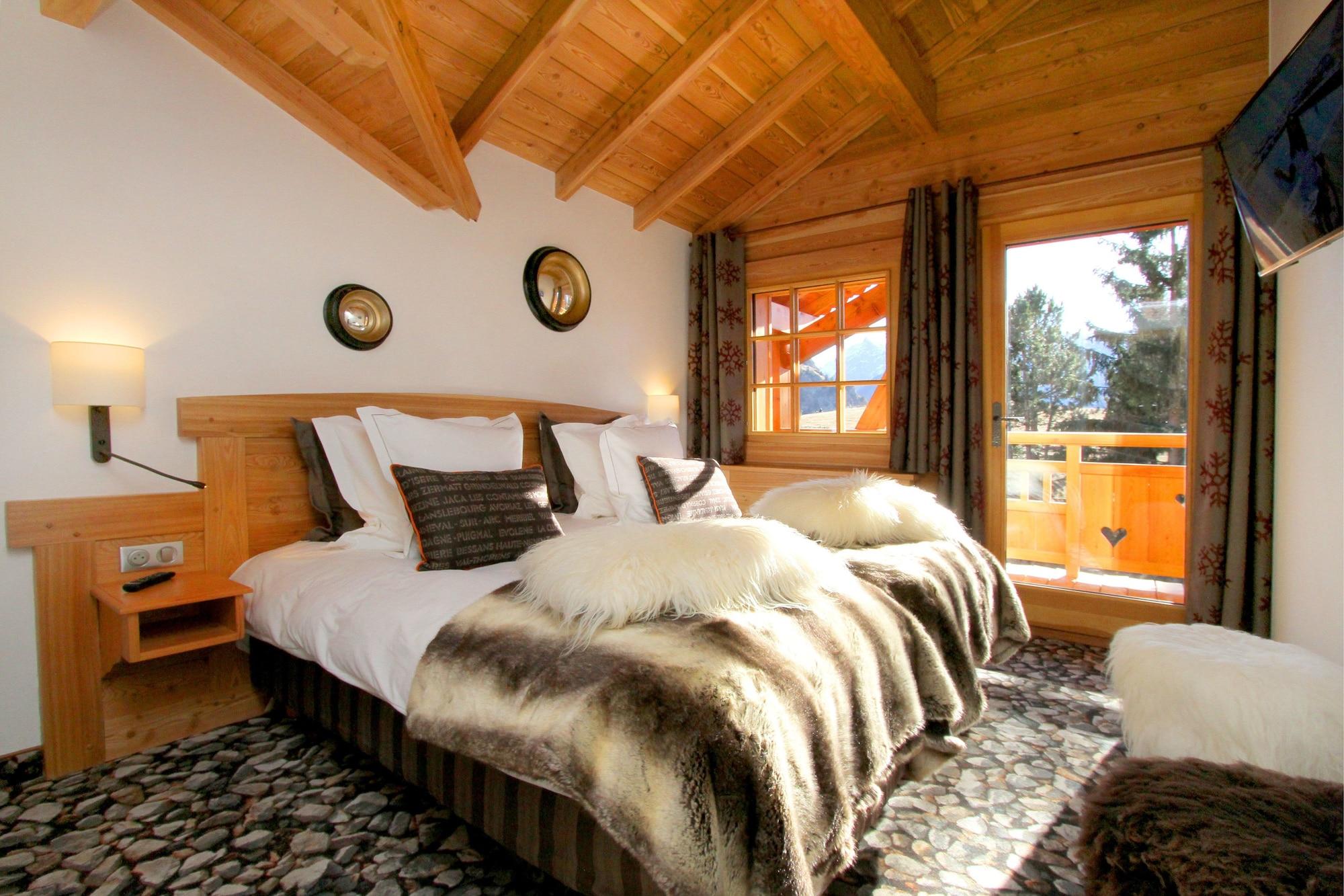 Hotel Chalet Mounier Лес дьо Алпс Екстериор снимка