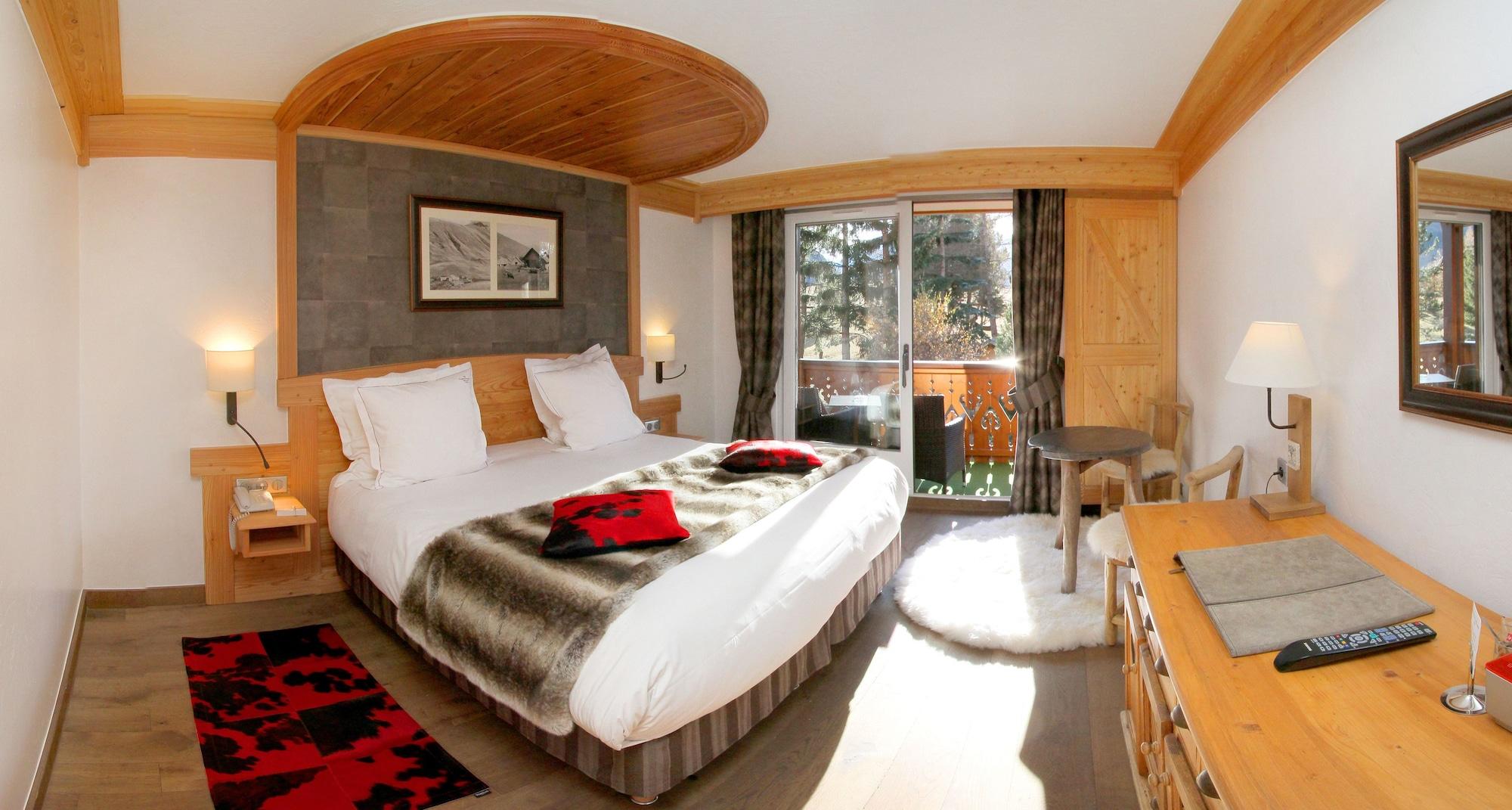 Hotel Chalet Mounier Лес дьо Алпс Екстериор снимка