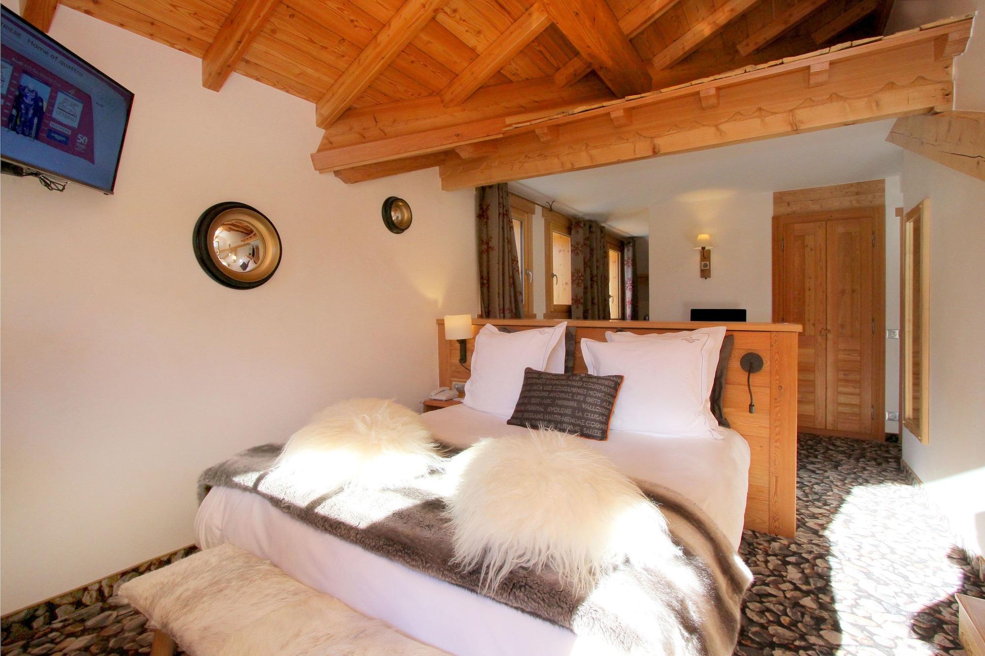 Hotel Chalet Mounier Лес дьо Алпс Екстериор снимка