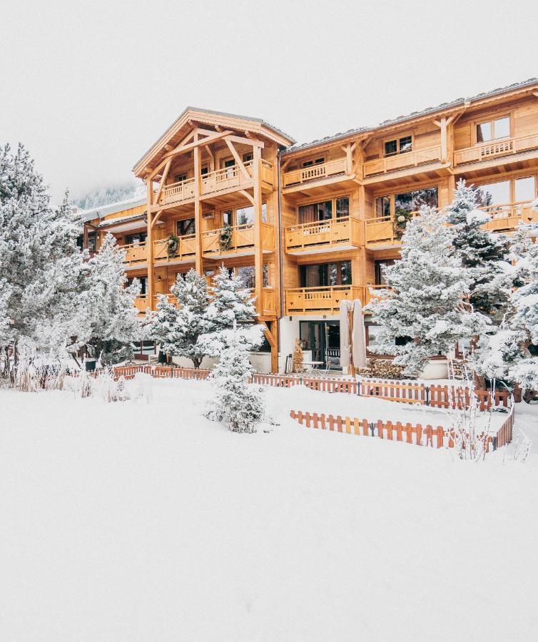 Hotel Chalet Mounier Лес дьо Алпс Екстериор снимка