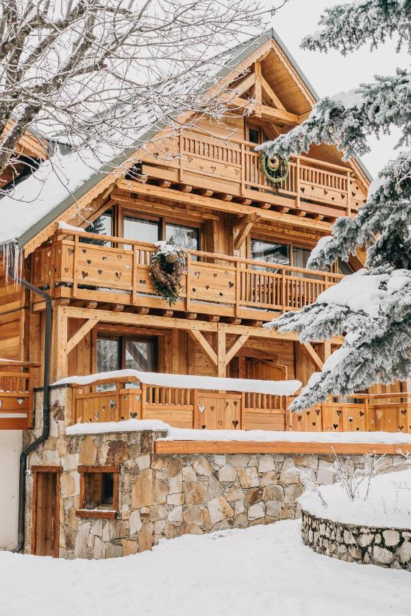 Hotel Chalet Mounier Лес дьо Алпс Екстериор снимка