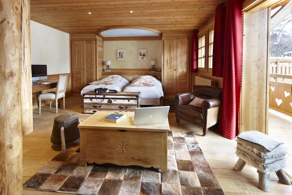 Hotel Chalet Mounier Лес дьо Алпс Стая снимка