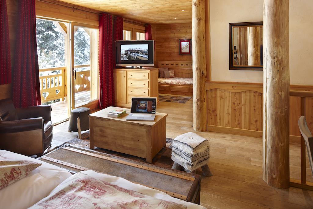 Hotel Chalet Mounier Лес дьо Алпс Стая снимка