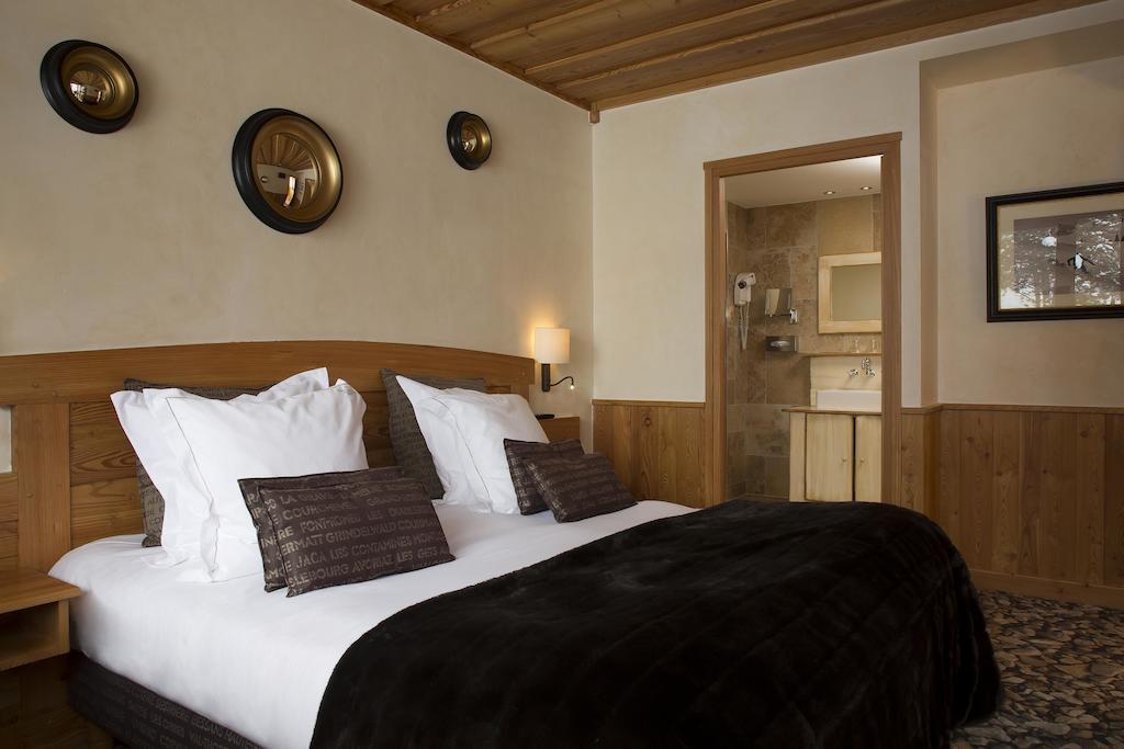 Hotel Chalet Mounier Лес дьо Алпс Стая снимка
